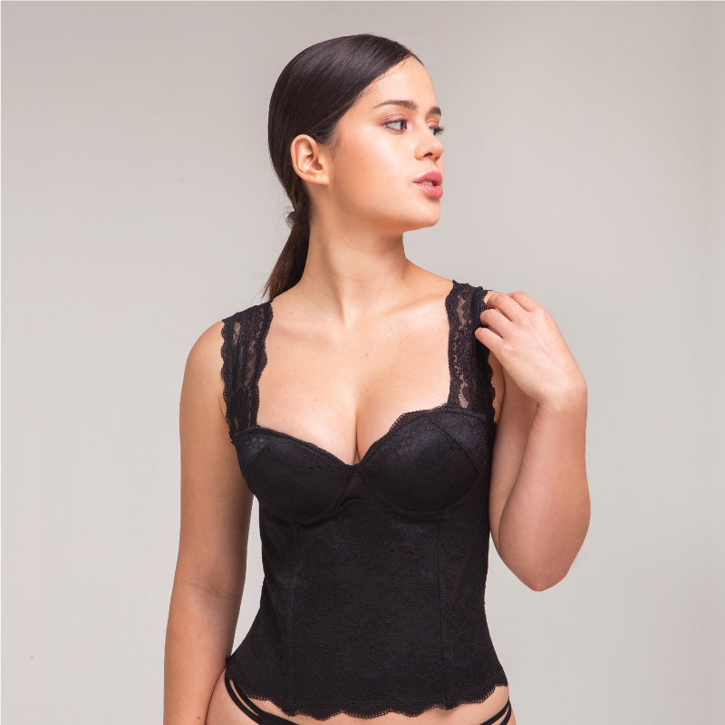 MOLDING CORSET WITH POWERMESH