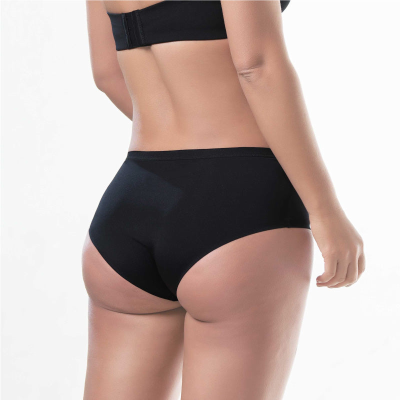 SEAMLESS HIPSTER CUT BLACK