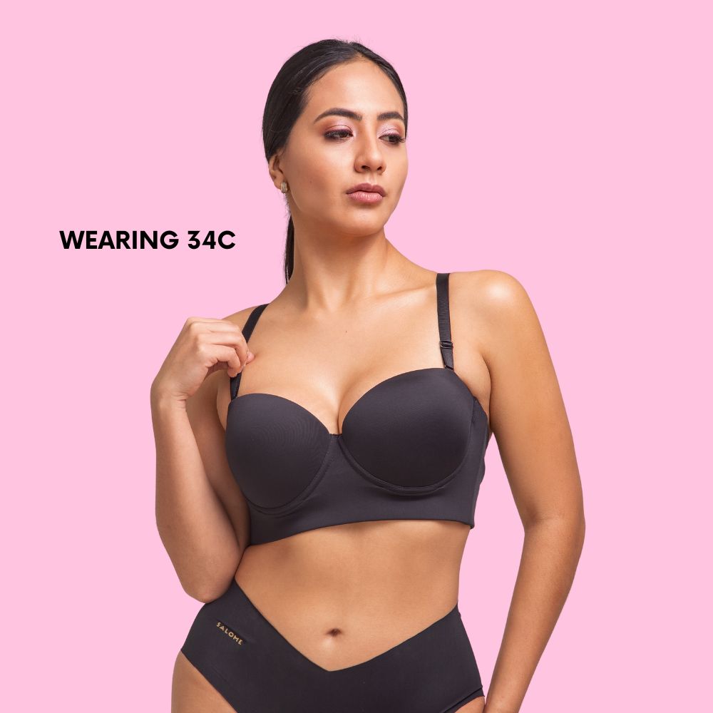 ANTISLIP STRAPLESS SCULPTING BRA C CUP