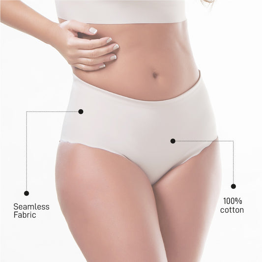 SEAMLESS MOLDING PANTY LASER CUT NUDE