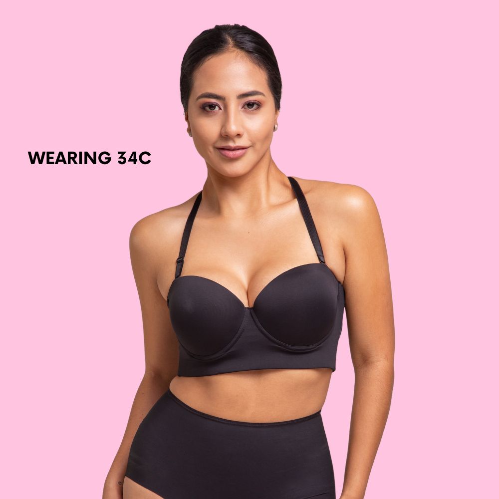 ANTISLIP STRAPLESS SCULPTING BRA C CUP