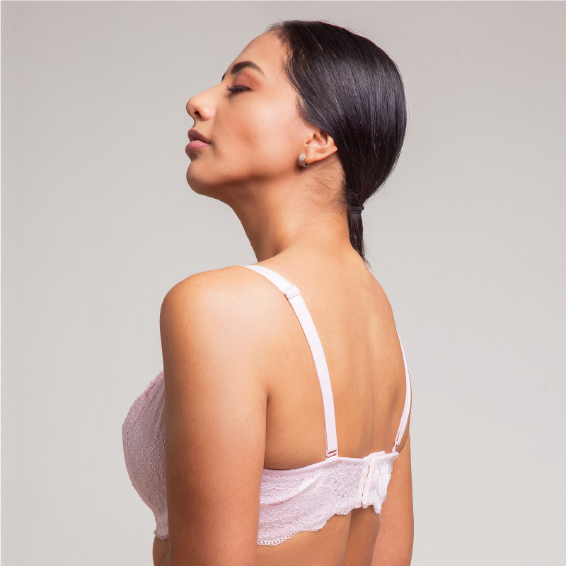 C CUP BRA, NO PADDING, WITH WIRES, FULL COVERAGE